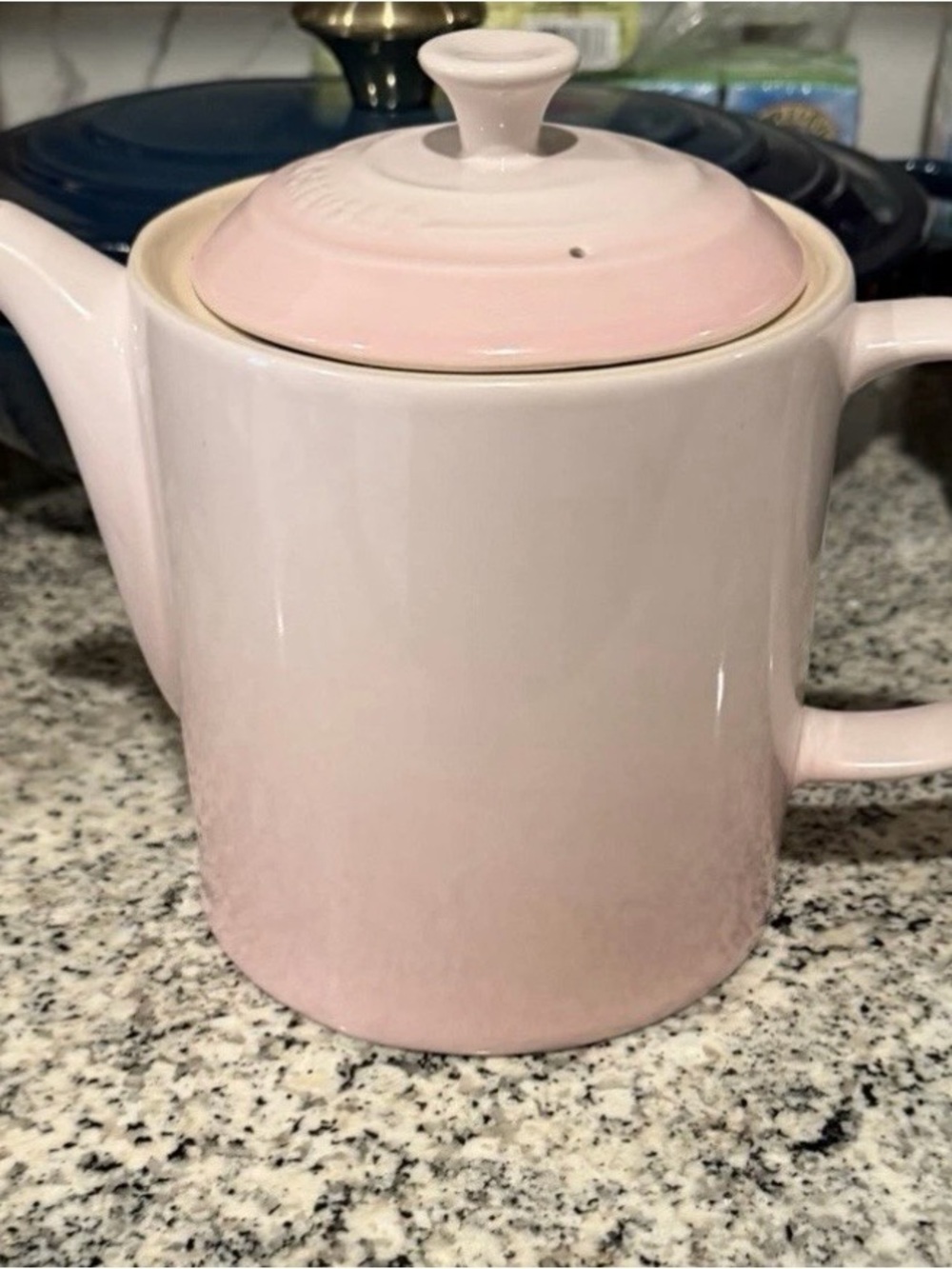 Le Creuset Pink Ceramic Teapot
